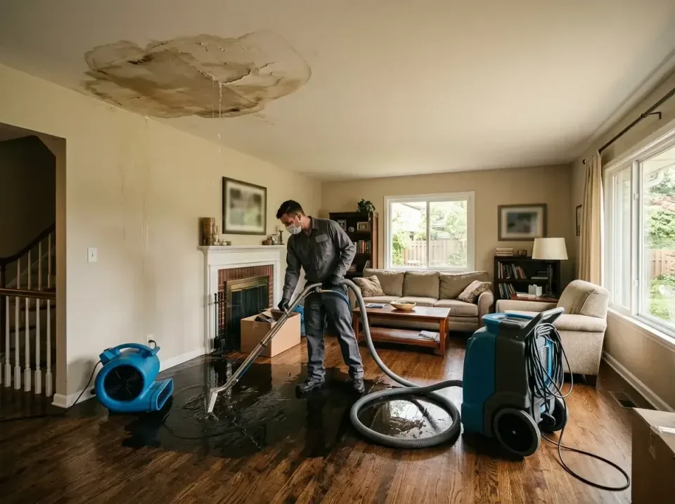 attic-pipe-burst-ceiling-drip-008 — frequently asked questions, Water Damage Restoration & Carpet Care in Reading, PA